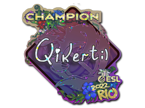 qikert (Glitter, Champion) | Rio 2022 image